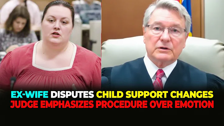 EX-WIFE Disputes CHILD SUPPORT Changes JUDGE Emphasizes Procedure Over Emotion