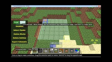 MCEdit Tutorial Part 1 - The Basics