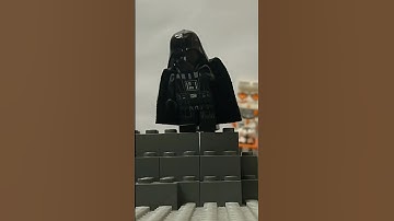 Darth Vader Messes with the High Ground #shorts #lego #starwars #funny #memes