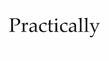 How to Pronounce Practically