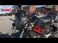 Test ride of the Benelli TNT 125/UK