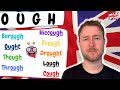 9 ways to pronounce ough in british english       test
