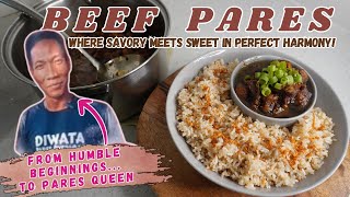 ₊˚⊹♡#BEEFPARES ₊˚⊹♡ | A Taste of Manila's Street Savoury & Sweet (beef stew)