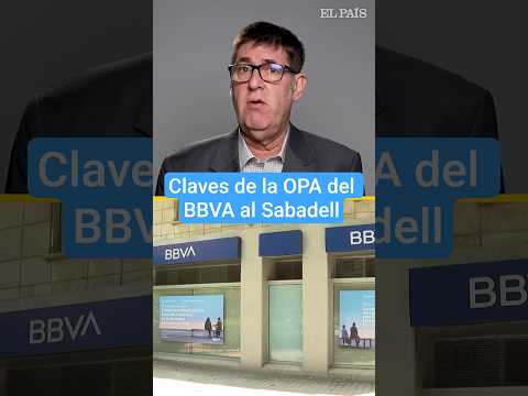OPA de BBVA sobre Sabadell: las claves de la operación y las opciones del banco vasco #shorts