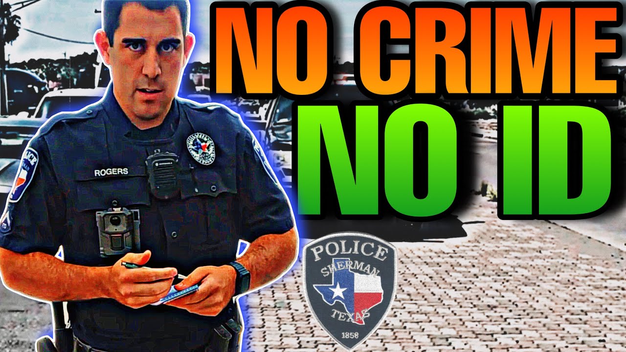 COPS QUESTION THE WRONG GUY! - ID REFUSAL - YouTube