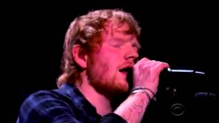 Video thumbnail of "Ed Sheeran's Stevie Wonder cover (made love her)"