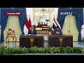 Sejarah Baru! Indonesia-Thailand Akan Garap Joint Trade Commission, Target Dagang US$20 Miliar 2030