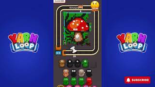 Yarn Loop Knit Puzzle - level 653 - Gameplay walkthrough