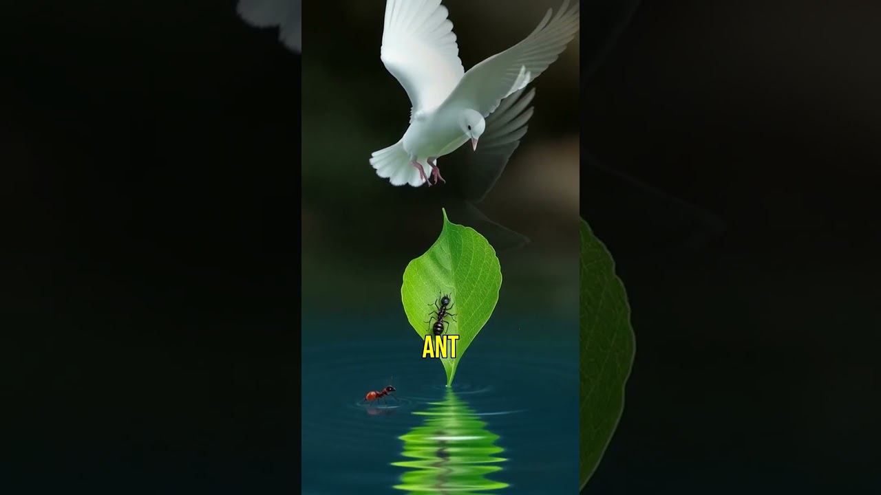 Dove's AMAZING Act of Kindness SAVES Ant's Life! 🕊️🐜