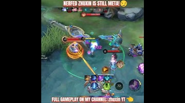 NERFED ZHUXIN IS STILL META! -MLBB🔥 #mlbbshorts #mlbbhighlights #highlights #mlbb #shorts