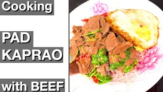 Cooking Pad Kaprao with Beef (How to Thai Style) by MegaSafetyFirst 155 views 5 days ago 2 minutes, 27 seconds