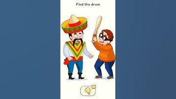 Dop 2 (Delete One Part) Level 1074 Find the drum #shorts #viralshorts