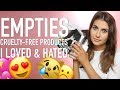 Empties: Cruelty Free & Vegan Products I LOVED & HATED - Logical Harmony