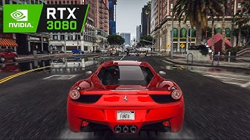 NVIDIA GEFORCE RTX™ 3080 — GTA 5 ✪ NaturalVision Evolved Ray-Tracing 4K