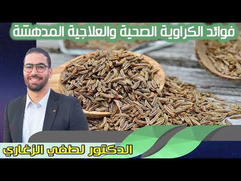 فوائد الكراوية الصحية والعلاجية المدهشة الدكتور لطفي الزغاري