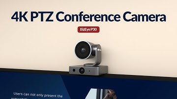 Dual-Lens 4K PTZ Camera for Smarter Hybrid Meeting (BizEye P30)