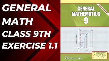 9th Class General Math, Ch 1, lec 1, Exercise 1.1 Complete- Matric part 1 Gen Math