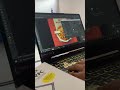 Photoshop Design Process in 60 Seconds! 🔥 | Graphic Design for Beginners
