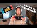 unboxing my new nintendo switch + animal crossing