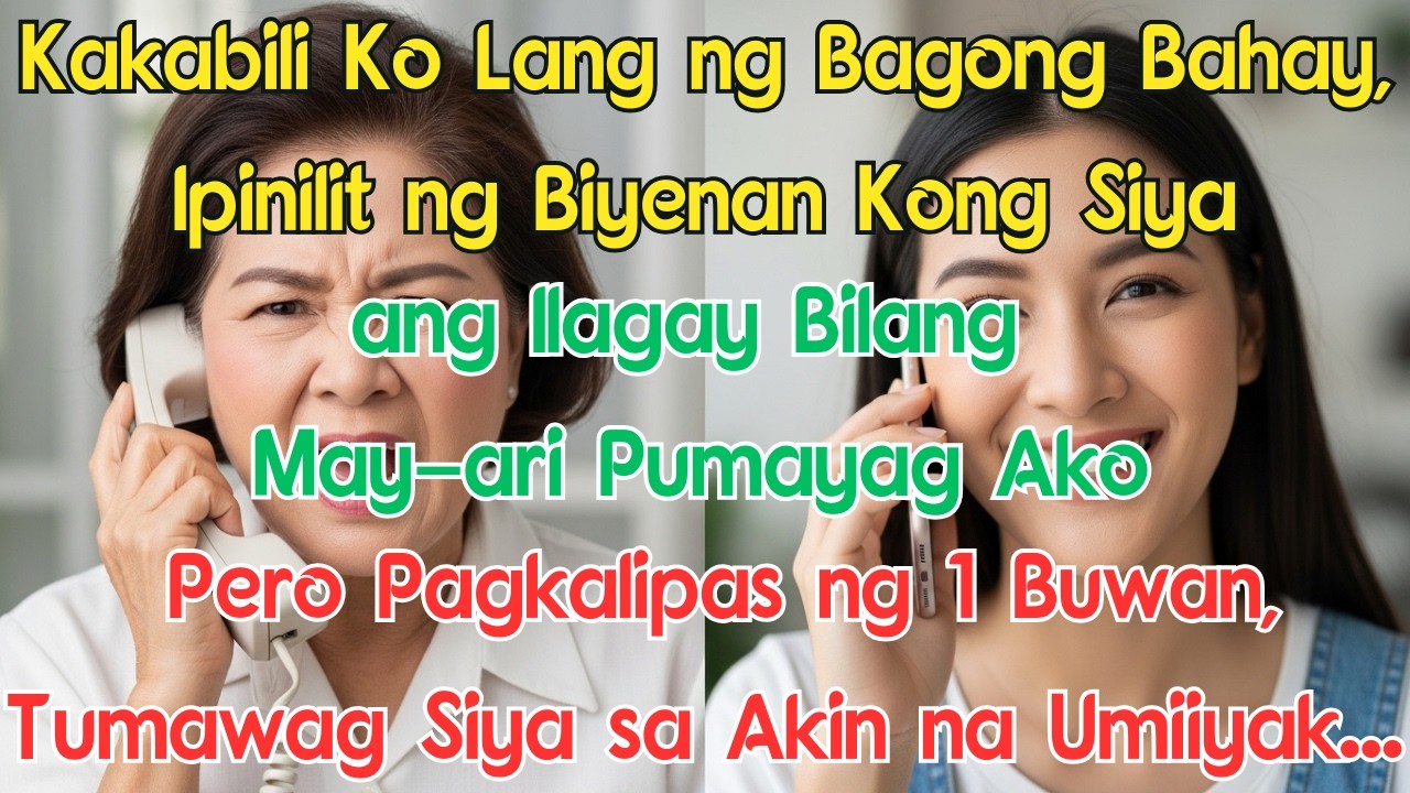 Kakabili Ko Lang ng Bagong Bahay, Ipinilit ng Biyenan Kong Siya ang Ilagay Bilang May-ari Pumayag