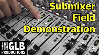 How to connect two analog mixers together - field demonstration