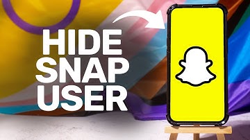 How To Hide Someone On Snapchat 2025 (iPhone & Android)