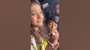 Kajol apne son Yug ke sath dekhne aayi Ajay Devgn ki movie aur bataya review😀 #kajol #ajaydevgan