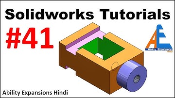 solidworks exercise 41 | solidworks tutorial for beginners | Learn solidwork software free