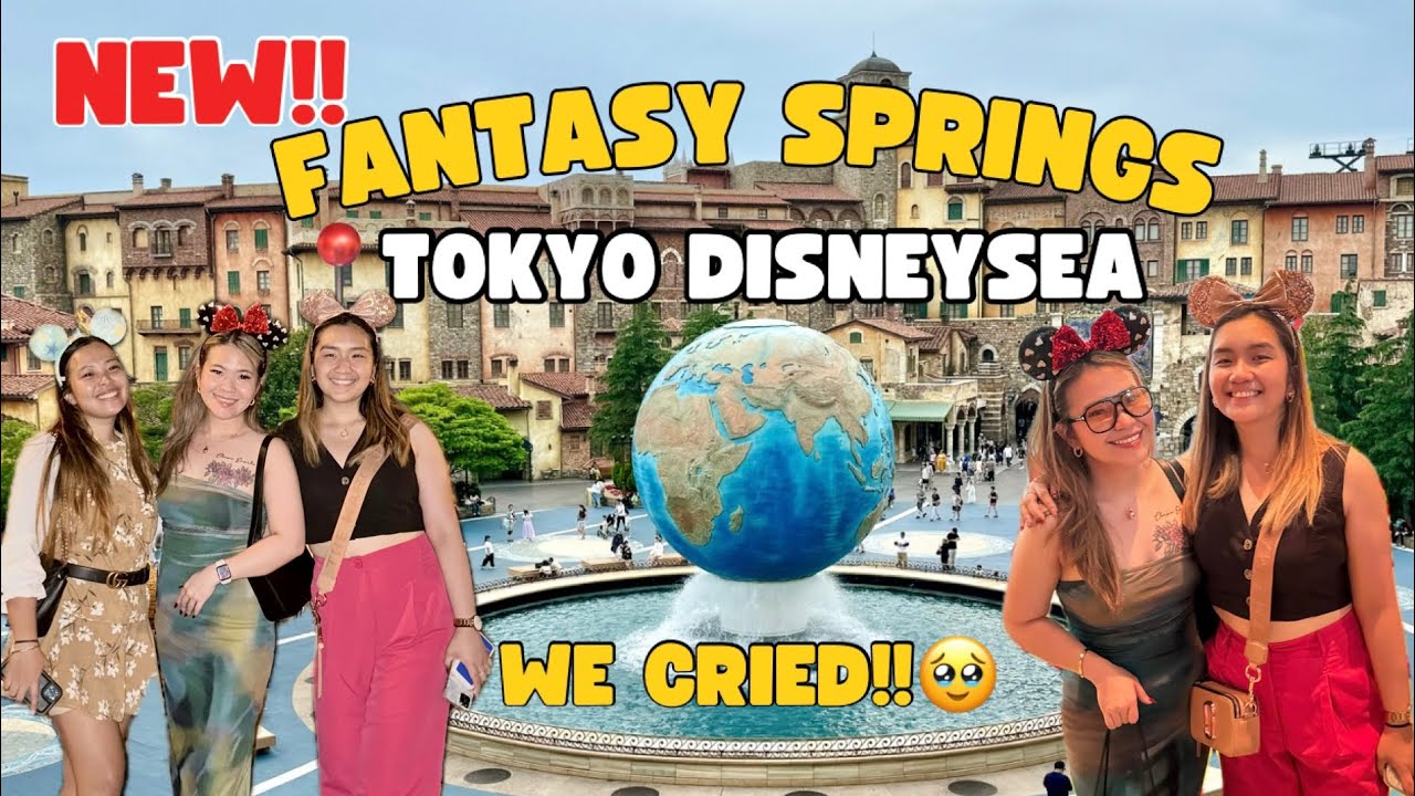 NEW TOKYO DISNEYSEA FANTASY SPRINGS! Magical Experience 🇯🇵 We luckily ...