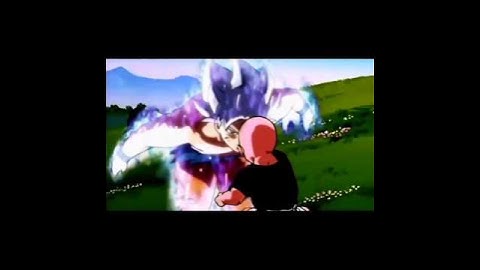 (60 fps( when krillin throws a rock at goku #boss #goku #memes #funny #eme