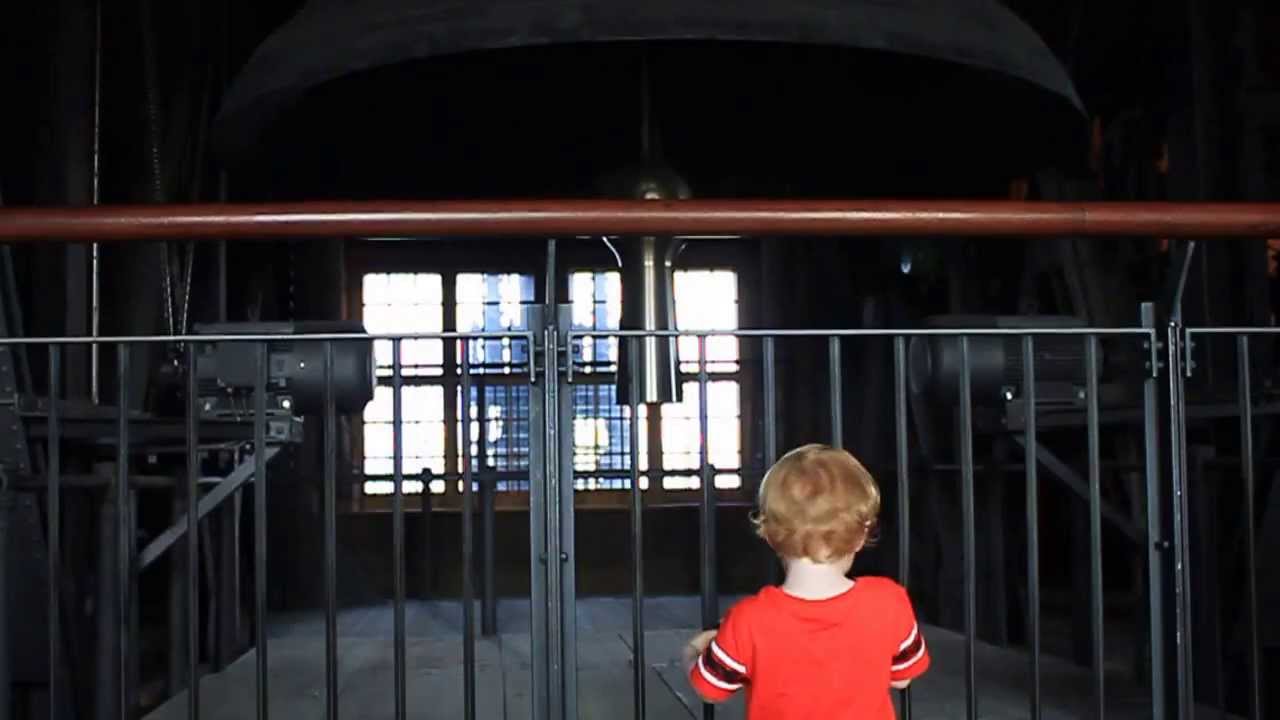 Toddler Spooked By The Bells of Cologne Cathedral