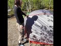 Обзор супер легкой палатки Trek 900 Forclaz купленной в dekatlon