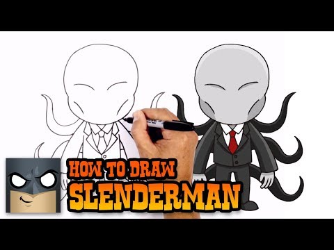 How to Draw Slenderman