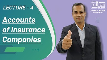#4 Accounts of Insurance Companies FY BCom Sem 2 Financial Account | Gujarat Uni | Kutch Uni |