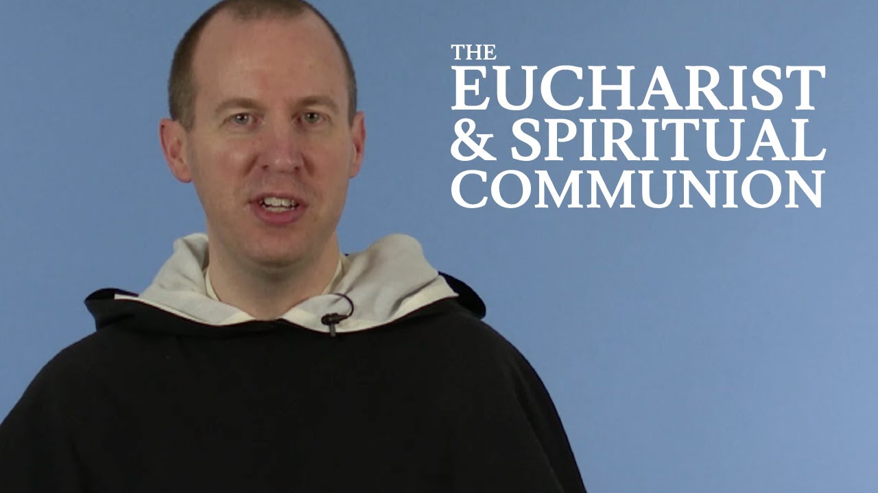 LIVESTREAM - The Eucharist and Spiritual Communion - Fr. Dominic Langevin, O.P.