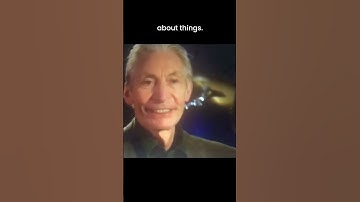 Charlie Watts pays tribute to Mick, Keith and Ronnie