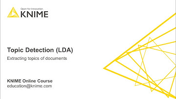 Topic Detection (LDA)