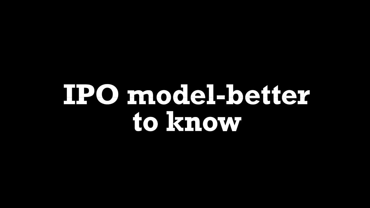 Input - process - output model - YouTube