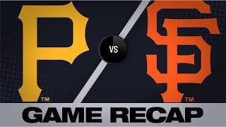 Balanced offense leads Pirates to 6-3 win | Pirates-Giants Game Highlights 9/11/19