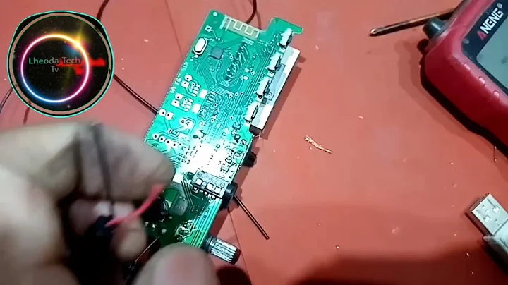 KTS-1061 BLUETOOTH SPEAKER /PROBLEM :CHARGING SECTION @LheodaTechTv