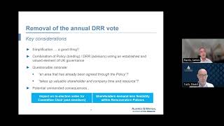 Government Consultation on Changes to Remuneration Reporting and Voting