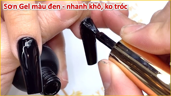 Làm thế nào để sơn gel nhanh khô