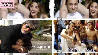 Ek Ajnabee,2005,Movie Poster,Starringamitabh Bachchan, Arjun Rampal, Perizaad Zorabian, Kelly Dorji