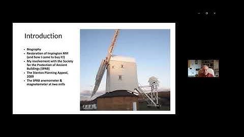 International Conference Craft of The Miller - Feb. 2024 - Protect the biotope of you windmill.