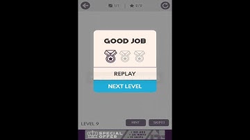 Slice It - Physics Puzzles Level 9. 3 Stars Walkthrough