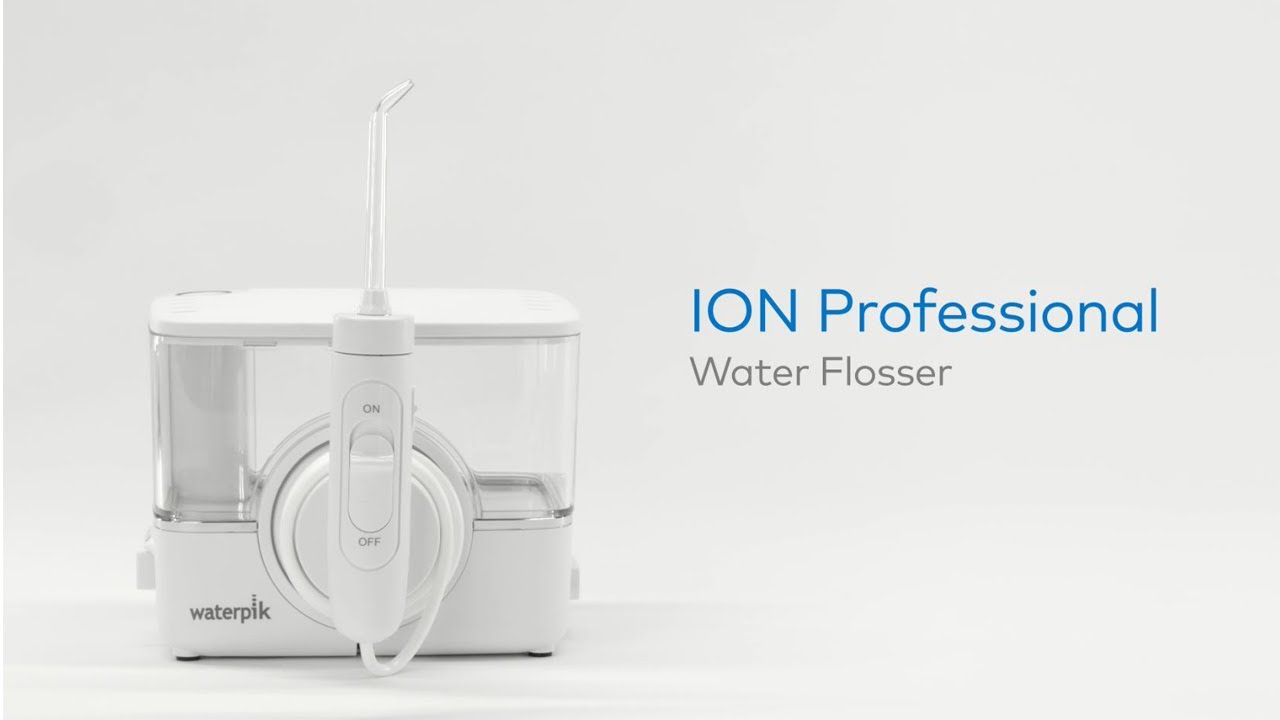 White ION Professional Cordless Water Flosser WFCD