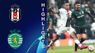 Beşiktaş 1-4 Sporting Lizbon Maç Özeti - UEFA Şampiyonlar Ligi 2021/2022