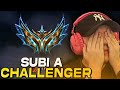 Subo a challenger despues de 4 aos