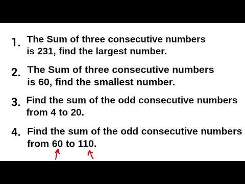 Video: Ano ang ibig sabihin ng consecutive sa math?