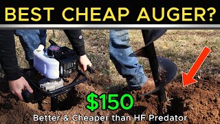 DC House Earth Auger Post Hole Digger 🔥  $150 Amazon 🔥 best cheap auger ?